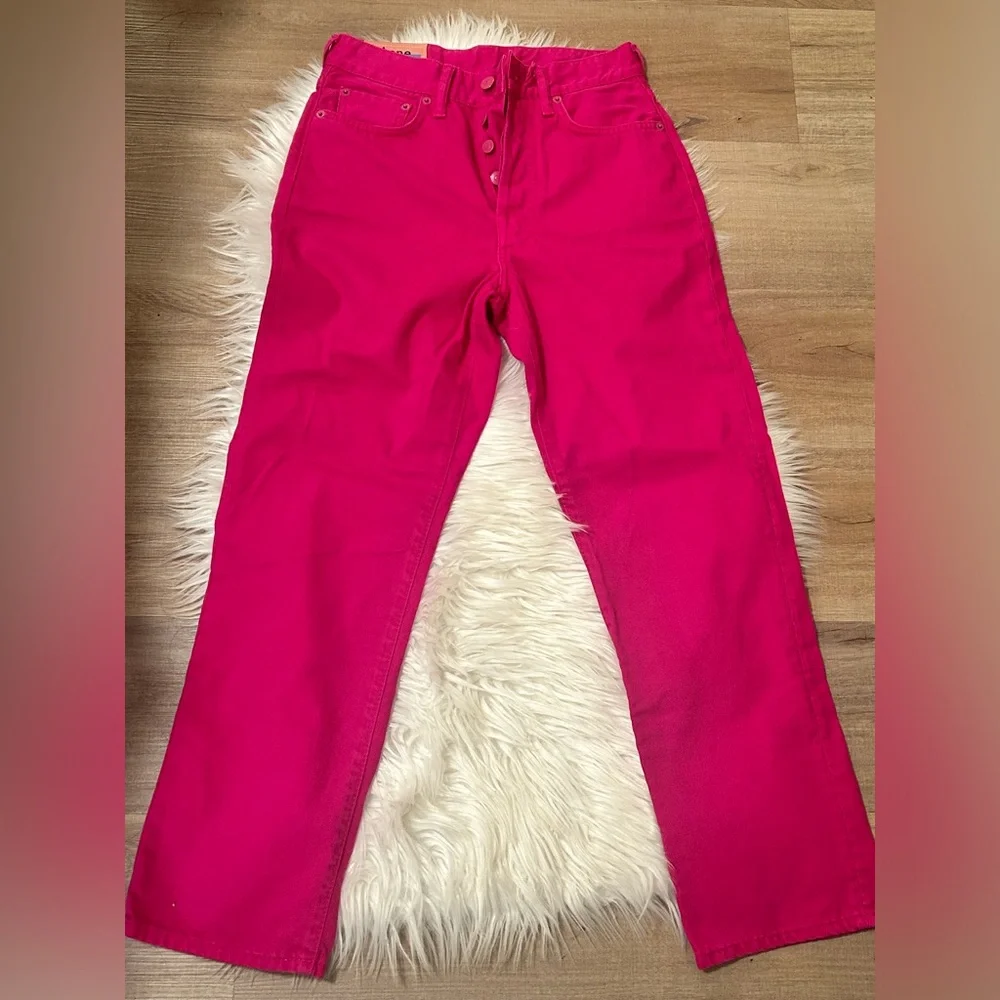 Acne Studios Blå Konst Floragatan 13 Stockholm Mece Reactive Dy Fuchsia Jeans - Picture 3 of 6
